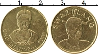 Продать Монеты Свазиленд 1 лилангени 2003 Латунь