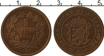 Продать Монеты Люксембург 5 сантим 1854 Бронза