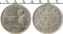 Продать Монеты Португалия 1 эскудо 1910 Серебро