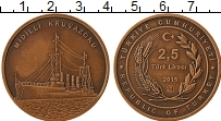 Продать Монеты Турция 2 1/2 лиры 2015 Медь