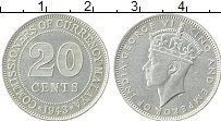 Продать Монеты Малайя 20 центов 1943 Серебро