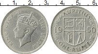 Продать Монеты Маврикий 1 рупия 1950 Медно-никель