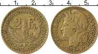 Продать Монеты Камерун 2 франка 1924 Медь