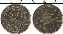 Продать Монеты Литва 1 евро 2018 Медно-никель