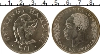 Продать Монеты Танзания 50 шиллингов 1974 Медно-никель