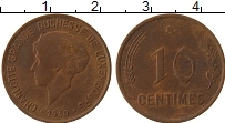 Продать Монеты Люксембург 10 сантим 1930 Бронза
