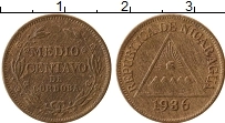 Продать Монеты Никарагуа 1/2 сентаво 1916 Бронза
