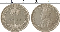 Продать Монеты Западная Африка 1 шиллинг 1913 Серебро