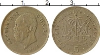 Продать Монеты Гаити 5 сентим 1905 Медно-никель