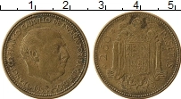 Продать Монеты Испания 2,5 песеты 1953 Латунь