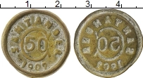 Продать Монеты Колумбия 50 сентаво 1902 Латунь