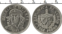 Продать Монеты Куба 3 песо 1995 Сталь покрытая никелем