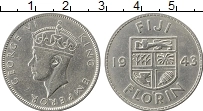 Продать Монеты Фиджи 1 флорин 1942 Серебро
