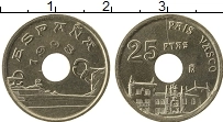 Продать Монеты Испания 25 песет 1993 Латунь
