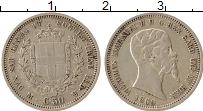 Продать Монеты Сардиния 50 сентесим 1860 Серебро