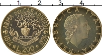 Продать Монеты Италия 200 лир 1994 Бронза