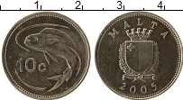 Продать Монеты Мальта 10 центов 1995 Медно-никель