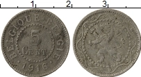 Продать Монеты Бельгия 5 сантим 1916 Цинк