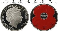 Продать Монеты Остров Джерси 5 фунтов 2008 Медно-никель
