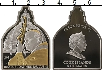 Продать Монеты Острова Кука 5 долларов 2011 Серебро