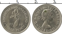 Продать Монеты Родезия 3 пенса 1964 Медно-никель