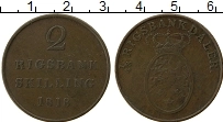 Продать Монеты Дания 2 скиллинга 1818 Медь