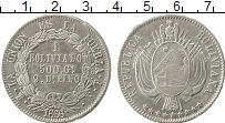 Продать Монеты Боливия 1 боливиано 1866 Серебро