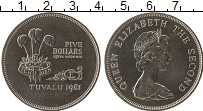 Продать Монеты Тувалу 5 долларов 1981 Медно-никель