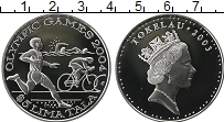 Продать Монеты Токелау 5 тала 2003 Серебро