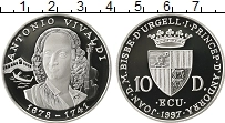Продать Монеты Андорра 10 динерс 1997 Серебро