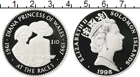 Продать Монеты Соломоновы острова 10 долларов 1998 Серебро