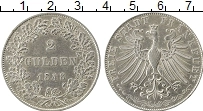 Продать Монеты Франкфурт 2 гульдена 1856 Серебро