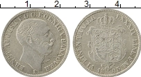 Продать Монеты Ганновер 1/6 талера 1845 Серебро