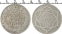 Продать Монеты Марокко 1 риал 1911 Серебро