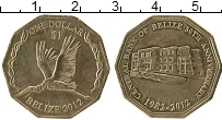 Продать Монеты Белиз 1 доллар 2012 Медно-никель