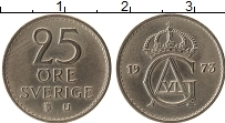 Продать Монеты Швеция 25 эре 1973 Медно-никель