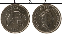 Продать Монеты Тувалу 5 центов 1994 Медно-никель