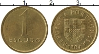 Продать Монеты Португалия 1 эскудо 1984 Медь