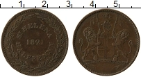 Продать Монеты Остров Святой Елены 1/2 пенни 1771 Медь