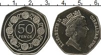 Продать Монеты Гибралтар 50 пенсов 1988 Медно-никель