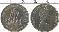 Продать Монеты Карибы 25 центов 1989 Медно-никель
