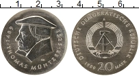 Продать Монеты ГДР 20 марок 1989 Серебро