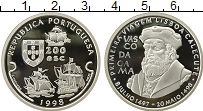 Продать Монеты Португалия 200 эскудо 1998 Серебро