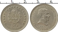 Продать Монеты Уругвай 50 сентесим 1960 Медно-никель