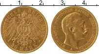 Продать Монеты Пруссия 20 марок 1898 Золото