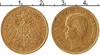 Продать Монеты Бавария 20 марок 1900 Золото