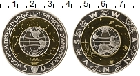 Продать Монеты Андорра 5 динерс 1999 Биметалл