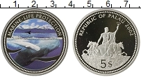 Продать Монеты Палау 5 долларов 2002 Серебро
