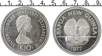 Продать Монеты Папуа-Новая Гвинея 10 кин 1977 Серебро