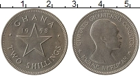 Продать Монеты Гана 2 шиллинга 1958 Медно-никель